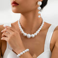 3 in 1 pearl set earring