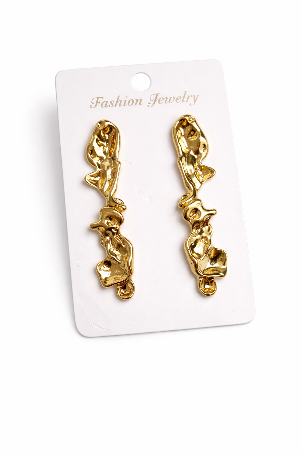 Ani gold abstract earrings