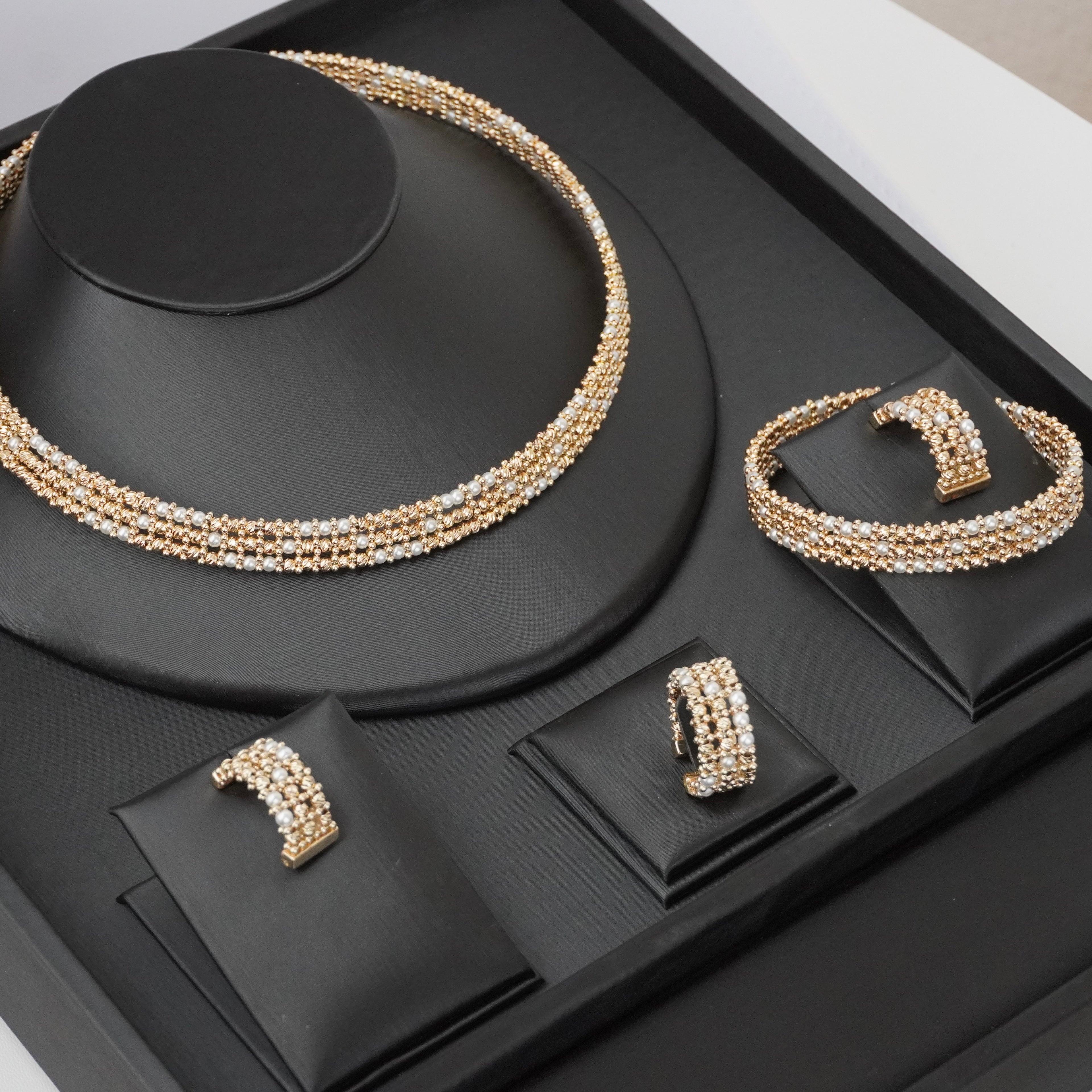 Celeste beaded luxe set