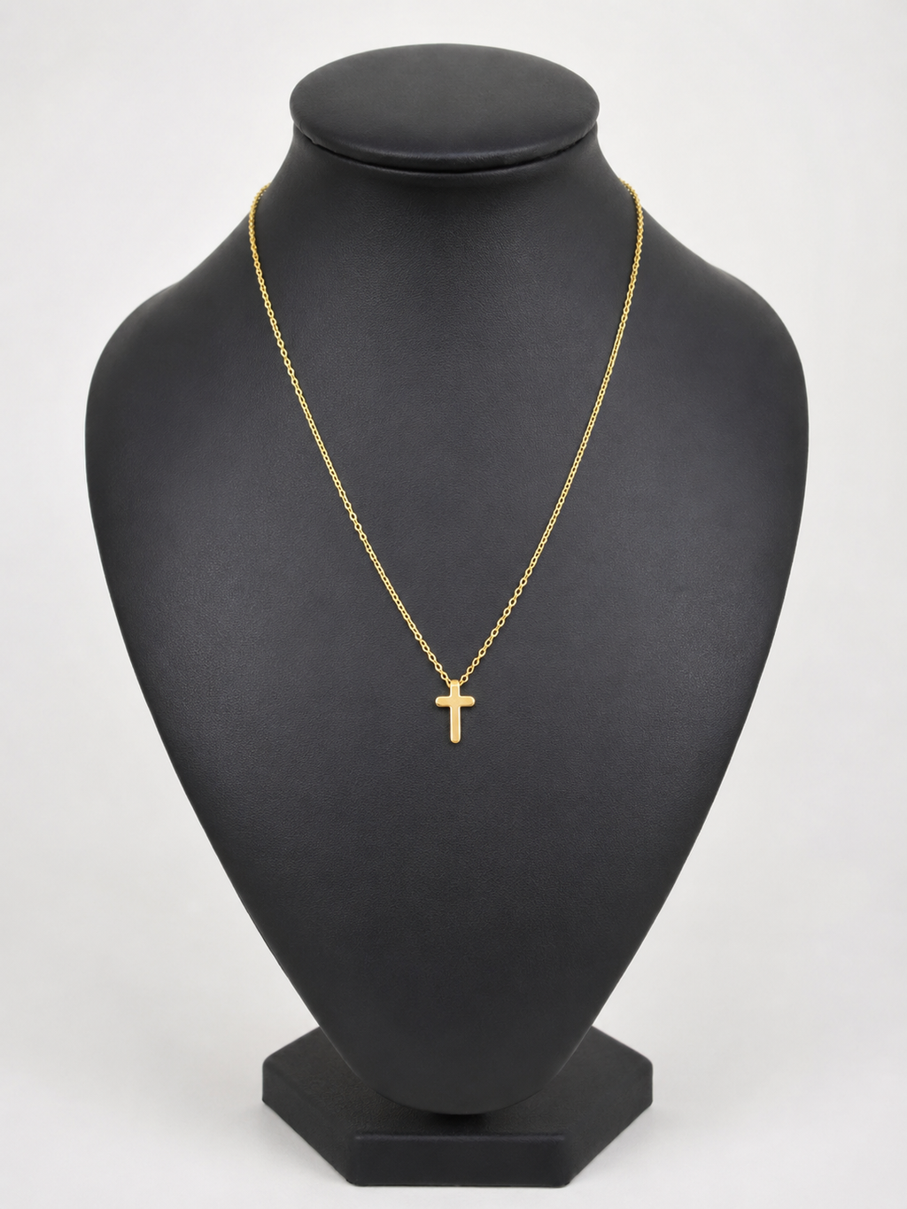 Lily dainty cross stainless necklace