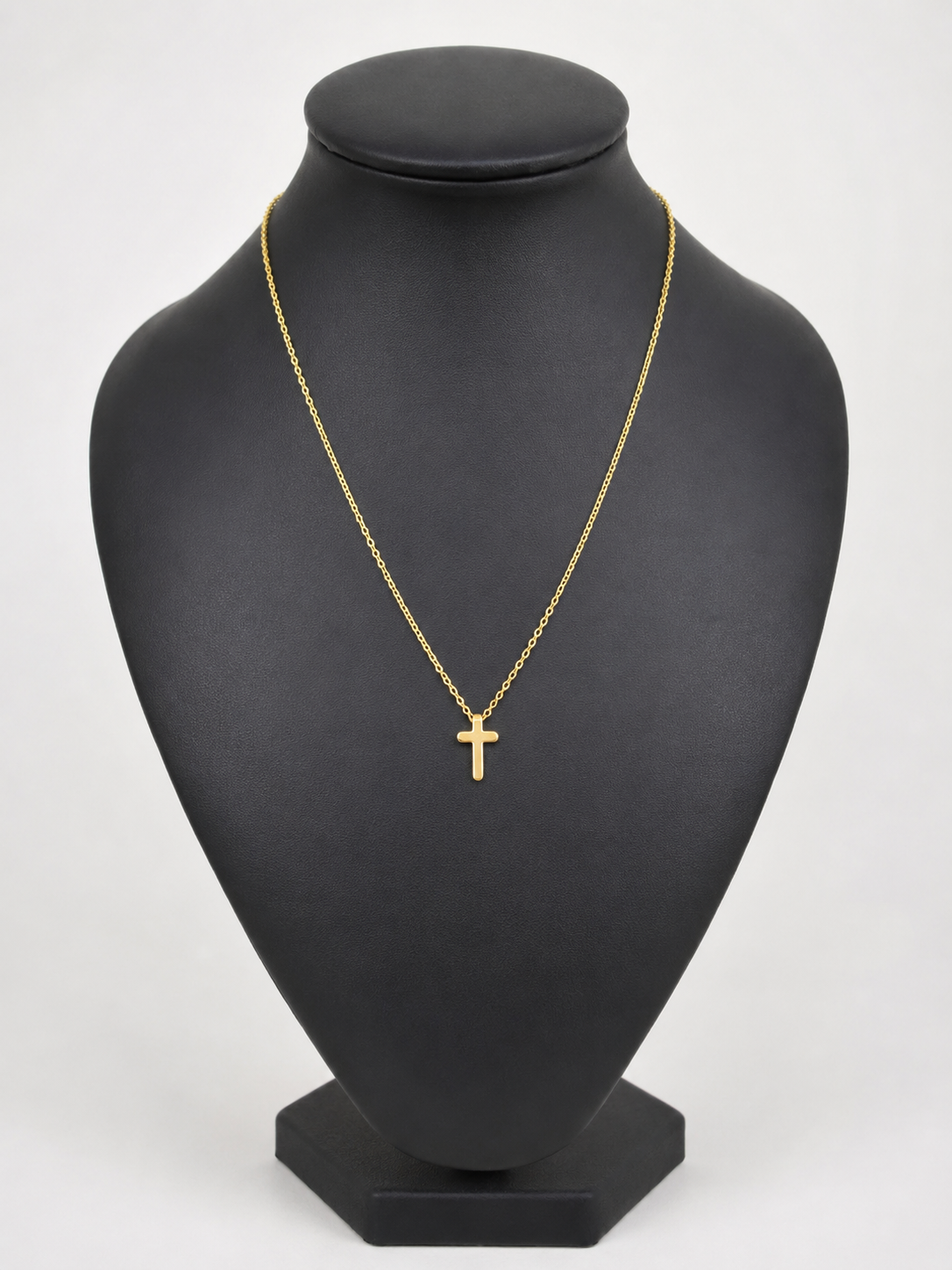 Lily dainty cross stainless necklace