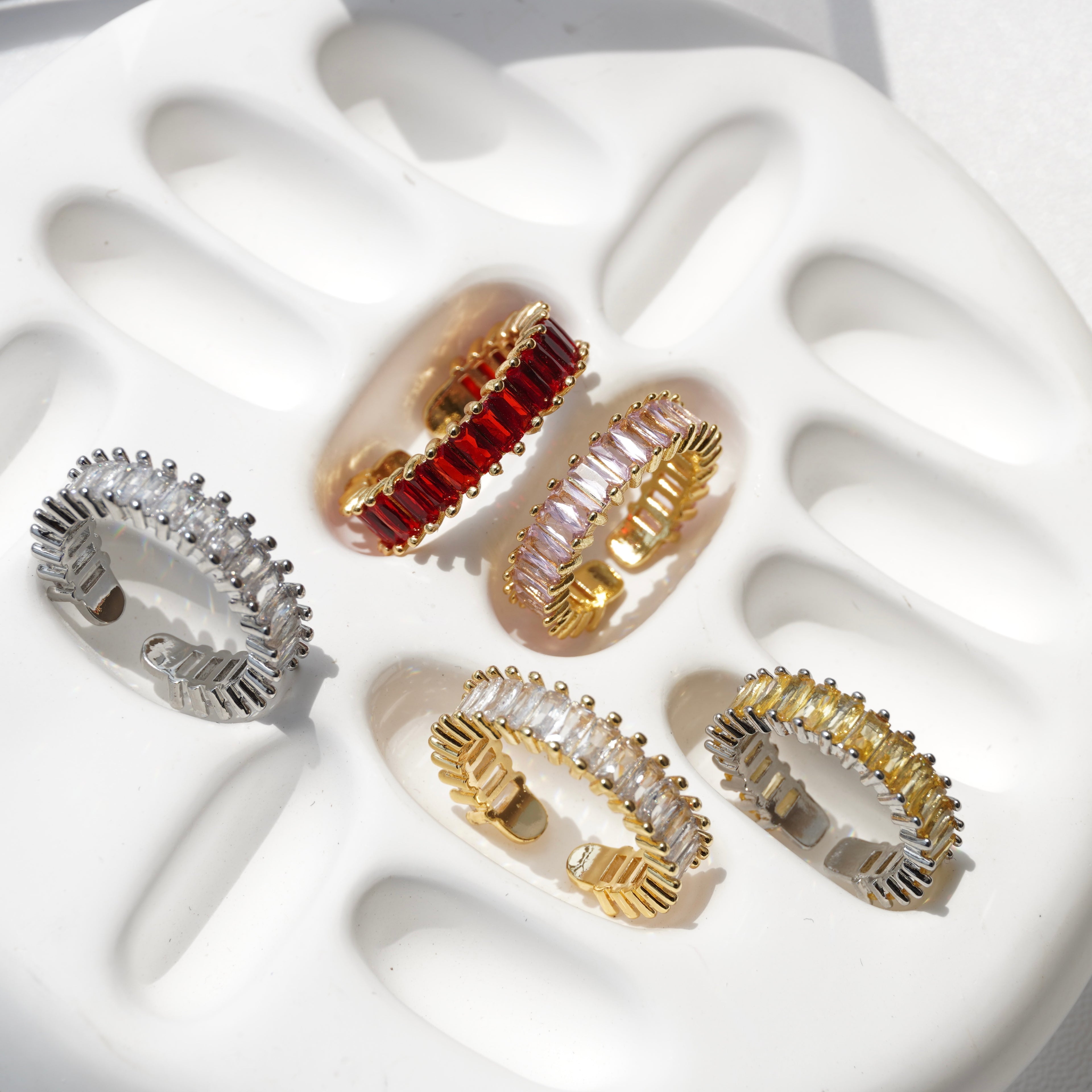 The Zia Tennis rings
