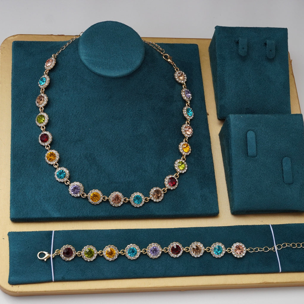 Rainbow gem set