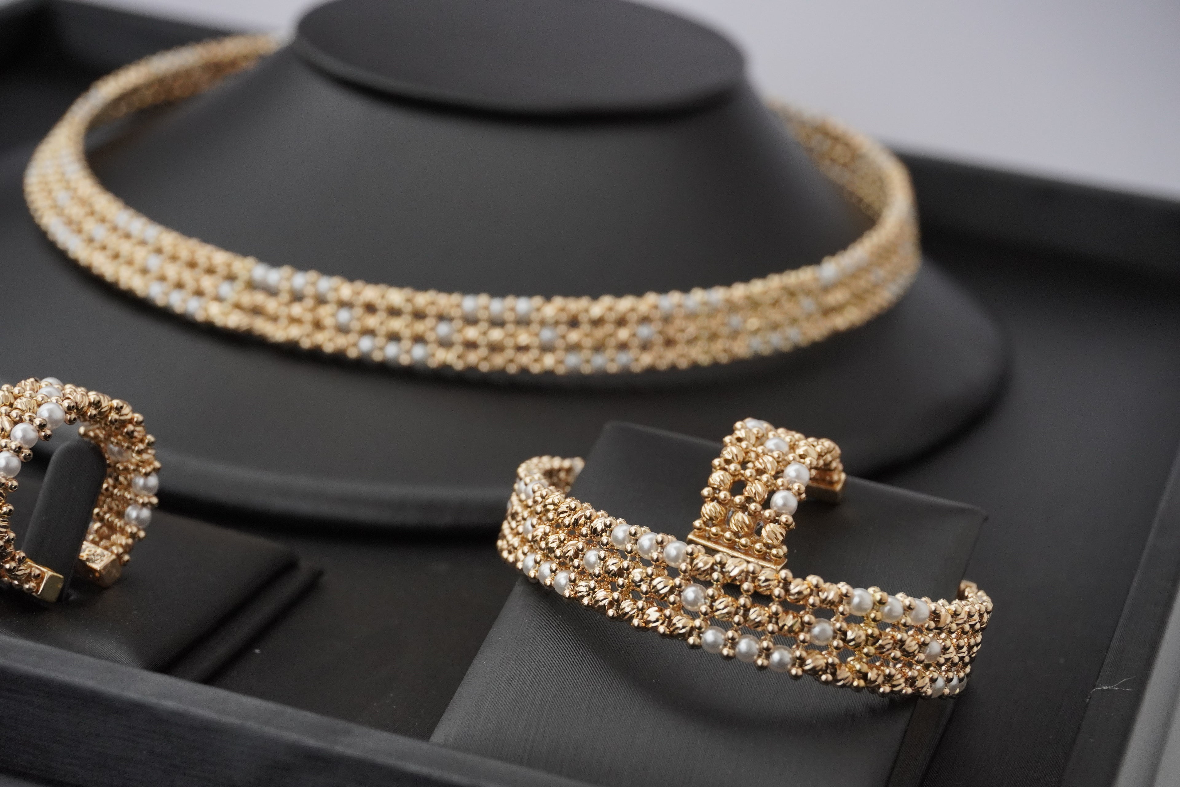 Celeste beaded luxe set