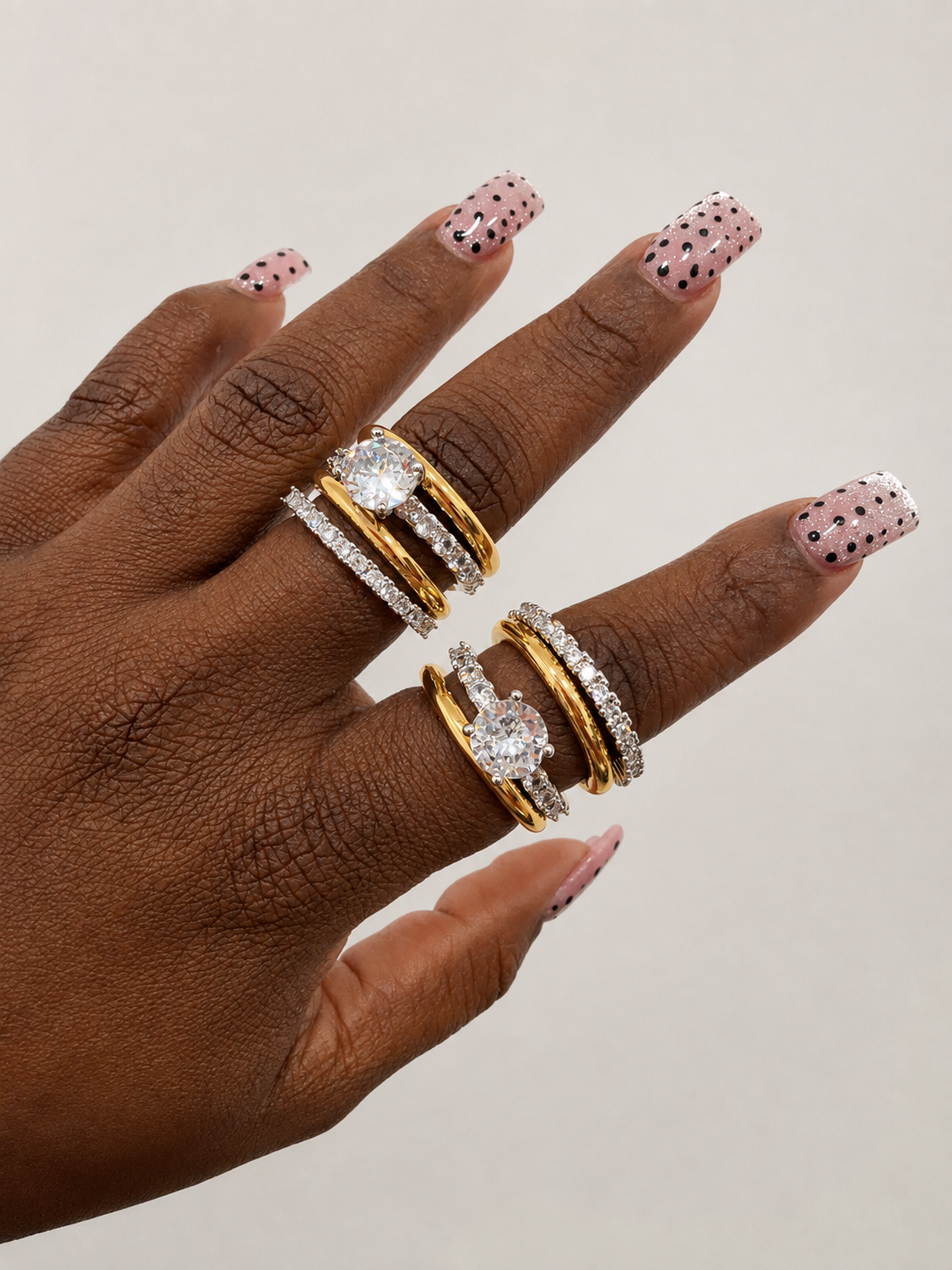 Monaco stack ring