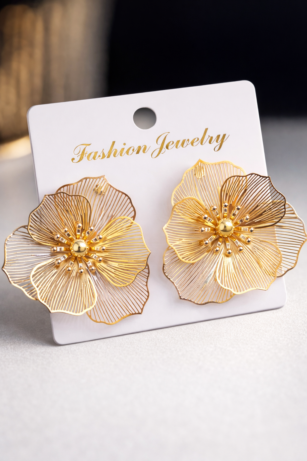 Ani gold earrings