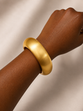 Luna liquid gold bangle