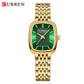 Curren emerald dial watch