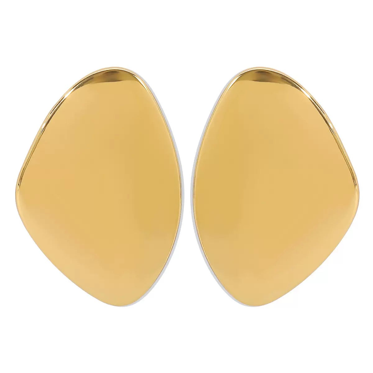 Missy plain statement earrings